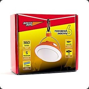 Фонарь ЯРКИЙ ЛУЧ CL-360A 4606400105541 - изображение 4