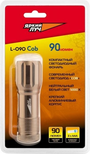 Фонарь ЯРКИЙ ЛУЧ L-090 COB 4606400001508 - изображение 4