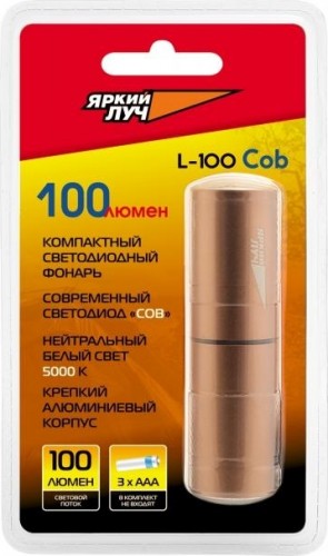Фонарь ЯРКИЙ ЛУЧ L-100 COB 4606400001515 - изображение 4