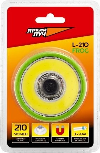 Фонарь ЯРКИЙ ЛУЧ  L-210 "Лягушка" 4606400001539 - изображение 4