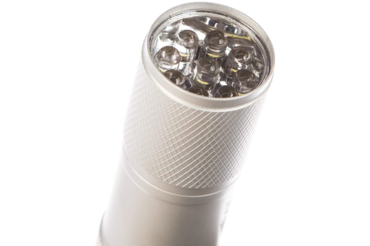 Фонарь ЯРКИЙ ЛУЧ L-903B алюмин. корпус, 9 светодиодов 4606400030652 - изображение 2