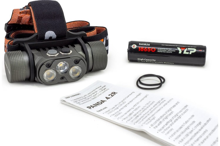 Фонарь ЯРКИЙ ЛУЧ PANDA 4.2R YLP налобный CREE XP-L HI +2 Sams.LH351D High-CRI 4606400012023 - изображение 5