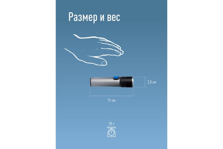 Фонарь КОСМОС KOS111Lit ручной - изображение 5