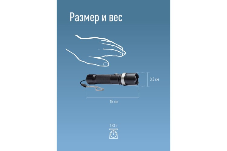 Фонарь КОСМОС KOS112Lit ручной - изображение 5