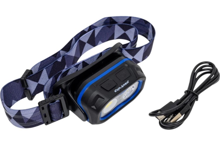 Фонарь налобный КВТ HL-6597 серия EXPLORER 88900