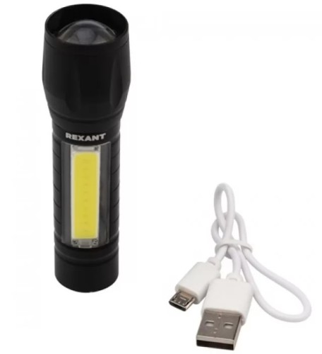 Фонарь REXANT 75-714 в алюминиевом корпусе - изображение 2