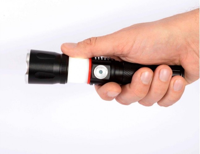 Фонарь светодиодный GLANZEN UFL-0300-03 ручной, аккумуляторный, usb - изображение 4