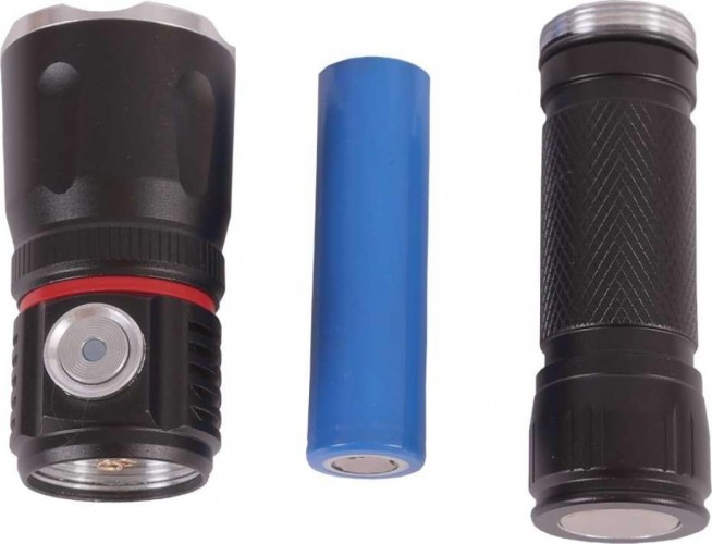 Фонарь светодиодный GLANZEN UFL-0300-03 ручной, аккумуляторный, usb - изображение 3