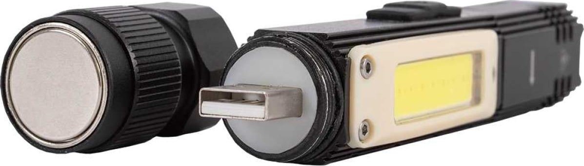 Фонарь светодиодный GLANZEN UFL-0160-05 ручной-налобный, аккумуляторный, usb - изображение 4