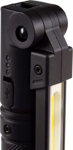 Фонарь светодиодный KING TONY 9TA268A шарнирный, магнит - изображение 5