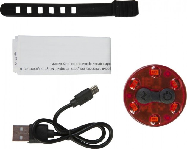 Фонарь велосипедный GLANZEN BFL-0200-03-back задний - изображение 4