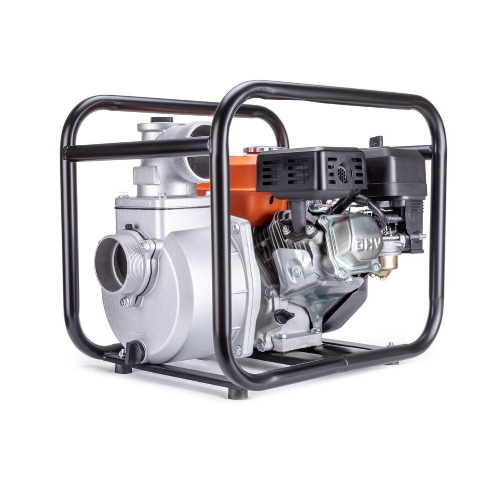 Мотопомпа бензиновая для чистой воды FoxWeld 1100W80 - изображение 1