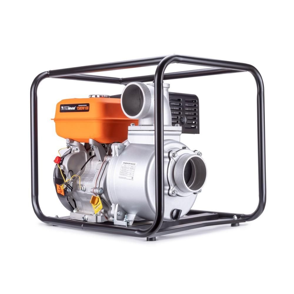 Мотопомпа бензиновая для чистой воды FoxWeld 1500W100 - изображение 4