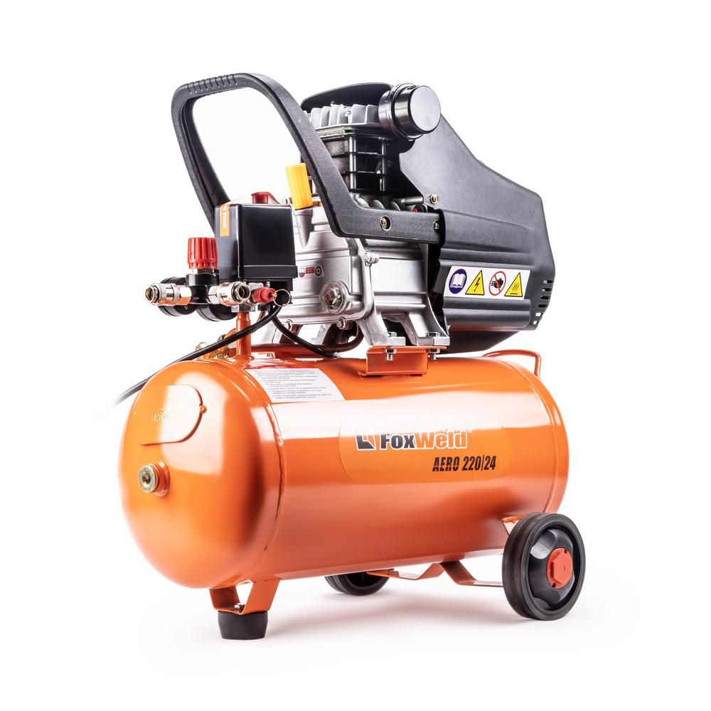 Компрессор масляный коаксиальный FoxWeld AERO 220/24 с комплектом - изображение 3