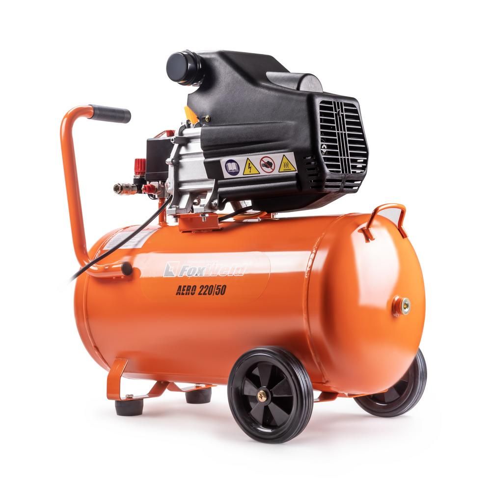 Компрессор масляный коаксиальный FoxWeld AERO 220/50 - изображение 2