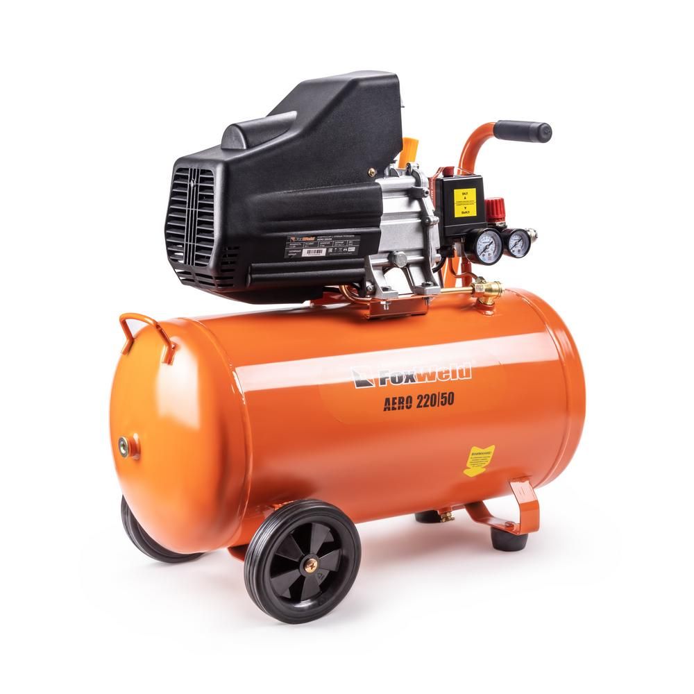 Компрессор масляный коаксиальный FoxWeld AERO 220/50 - изображение 4