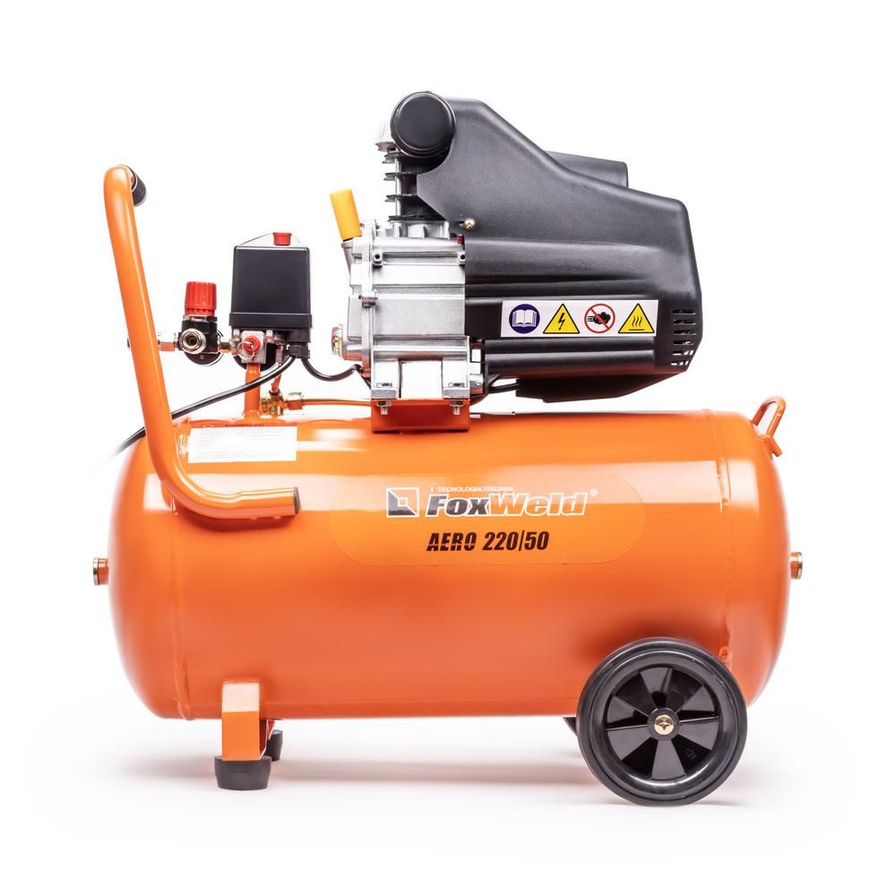 Компрессор масляный коаксиальный FoxWeld AERO 220/50 - изображение 6