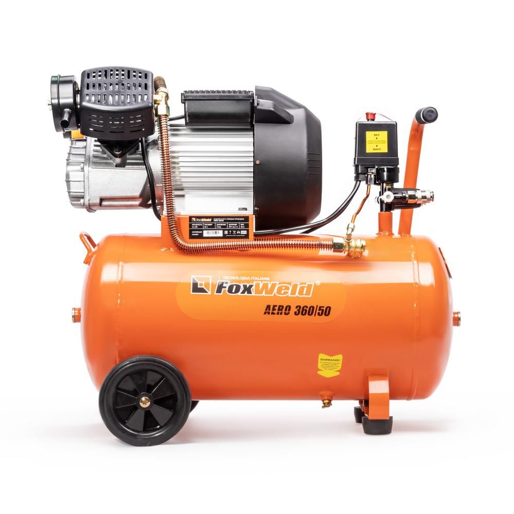 Компрессор масляный коаксиальный FoxWeld AERO 360/50 - изображение 5