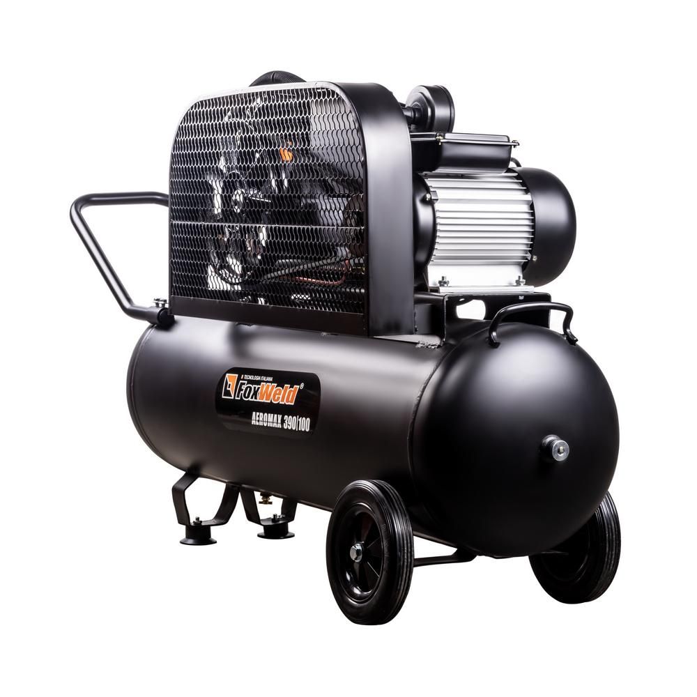 Компрессор масляный ременной FoxWeld AEROMAX 390/100 - изображение 2