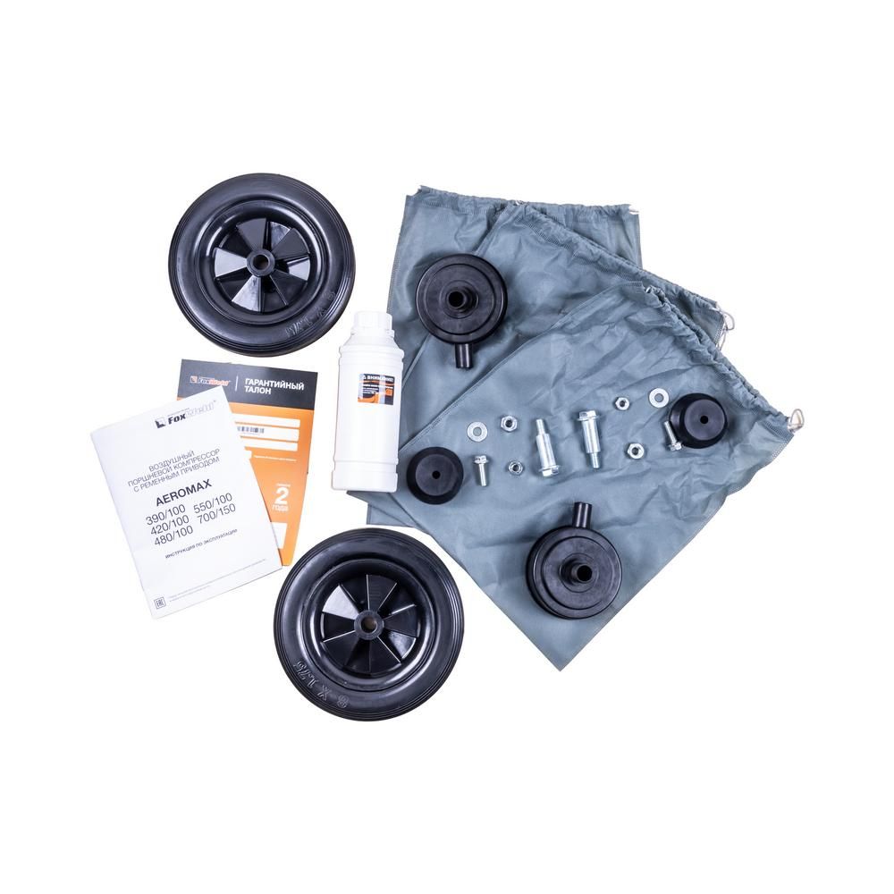 Компрессор масляный ременной FoxWeld AEROMAX 390/100 - изображение 5