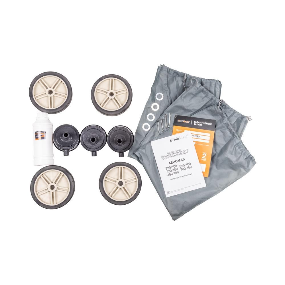 Компрессор масляный ременной FoxWeld AEROMAX 420/100 - изображение 5