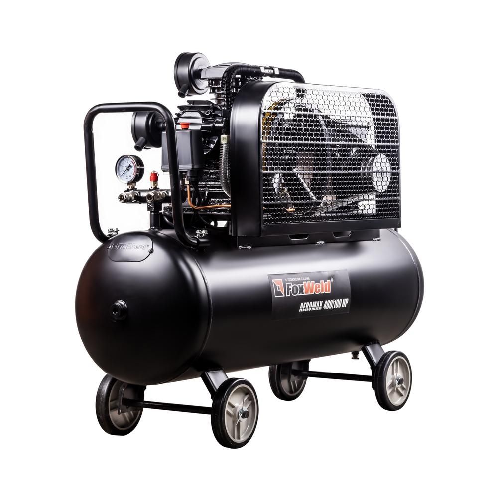 Компрессор масляный ременной FoxWeld AEROMAX 480/100 HP - изображение 4