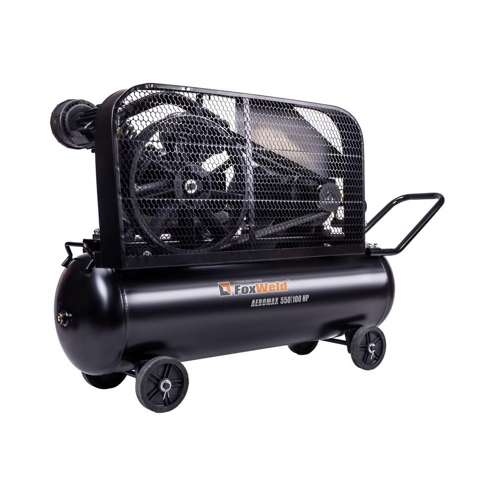 Компрессор масляный ременной FoxWeld AEROMAX 550/100 HP - изображение 2