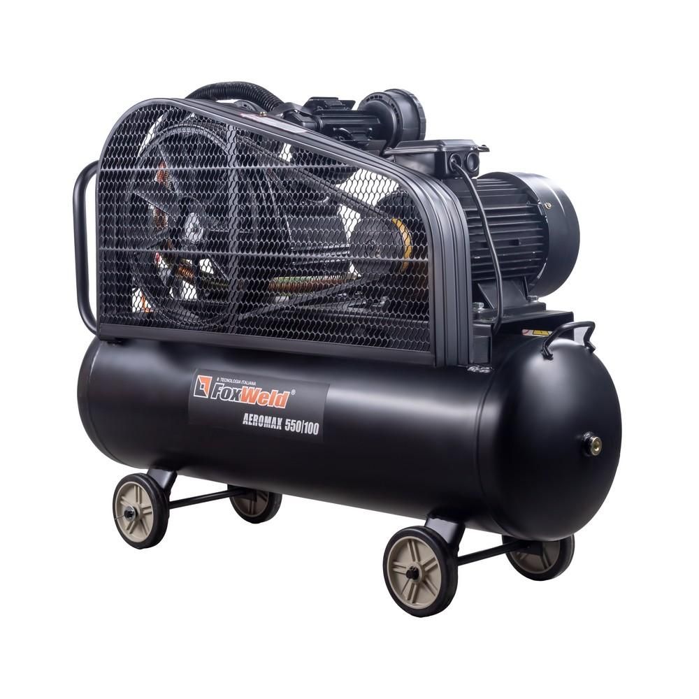 Компрессор масляный ременной FoxWeld AEROMAX 550/100 - изображение 3