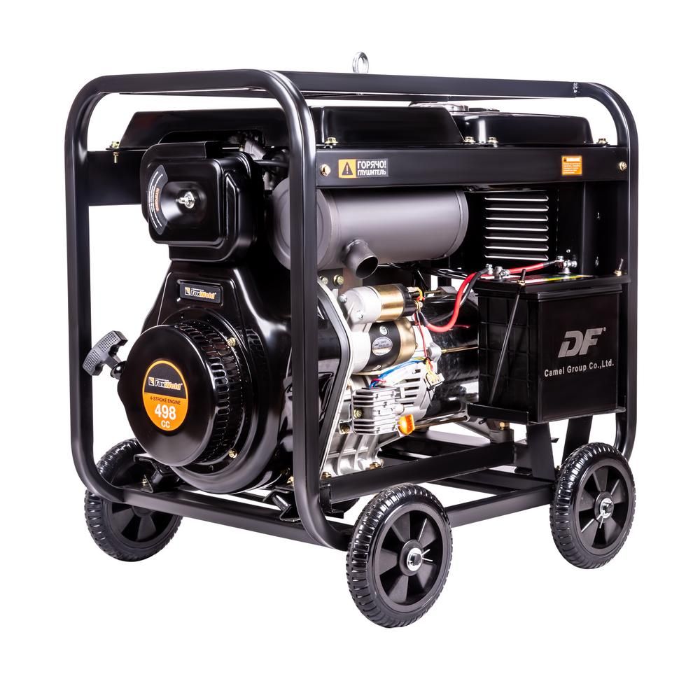 Дизельный генератор FoxWeld Expert D6500-1 - изображение 6