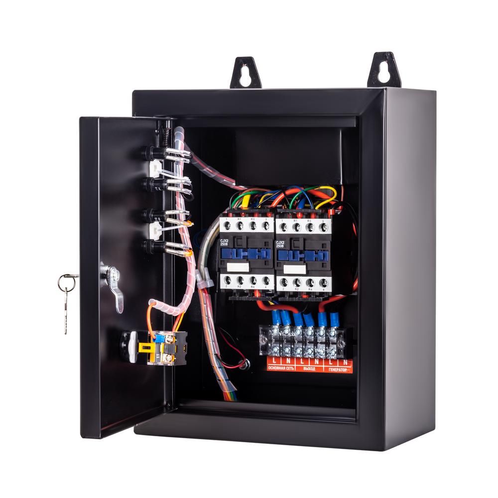 Бензиновый генератор FoxWeld Expert G8500 EW в компл. с блоком автоматики - изображение 7