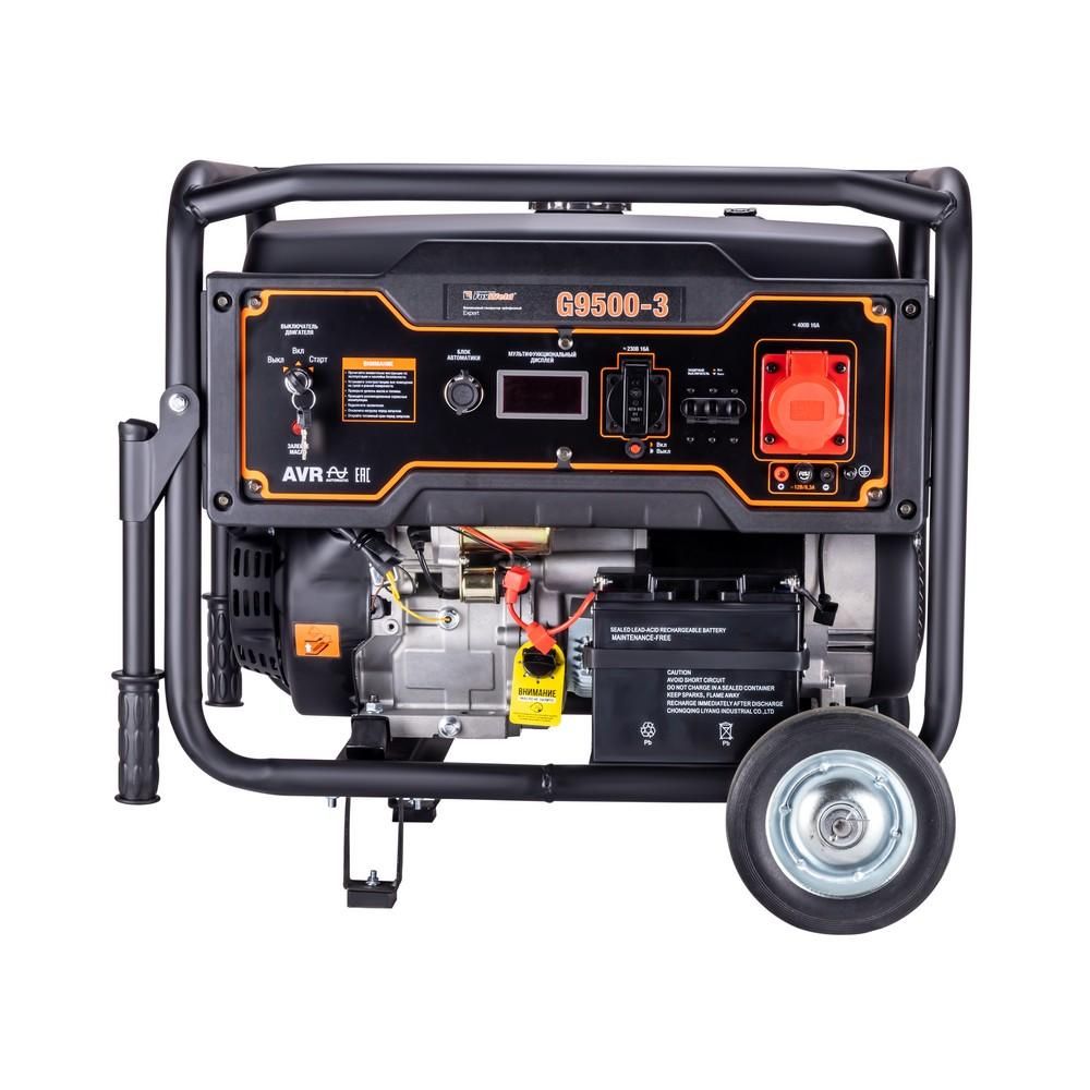 Бензиновый генератор FoxWeld Expert G9500-3 - изображение 2