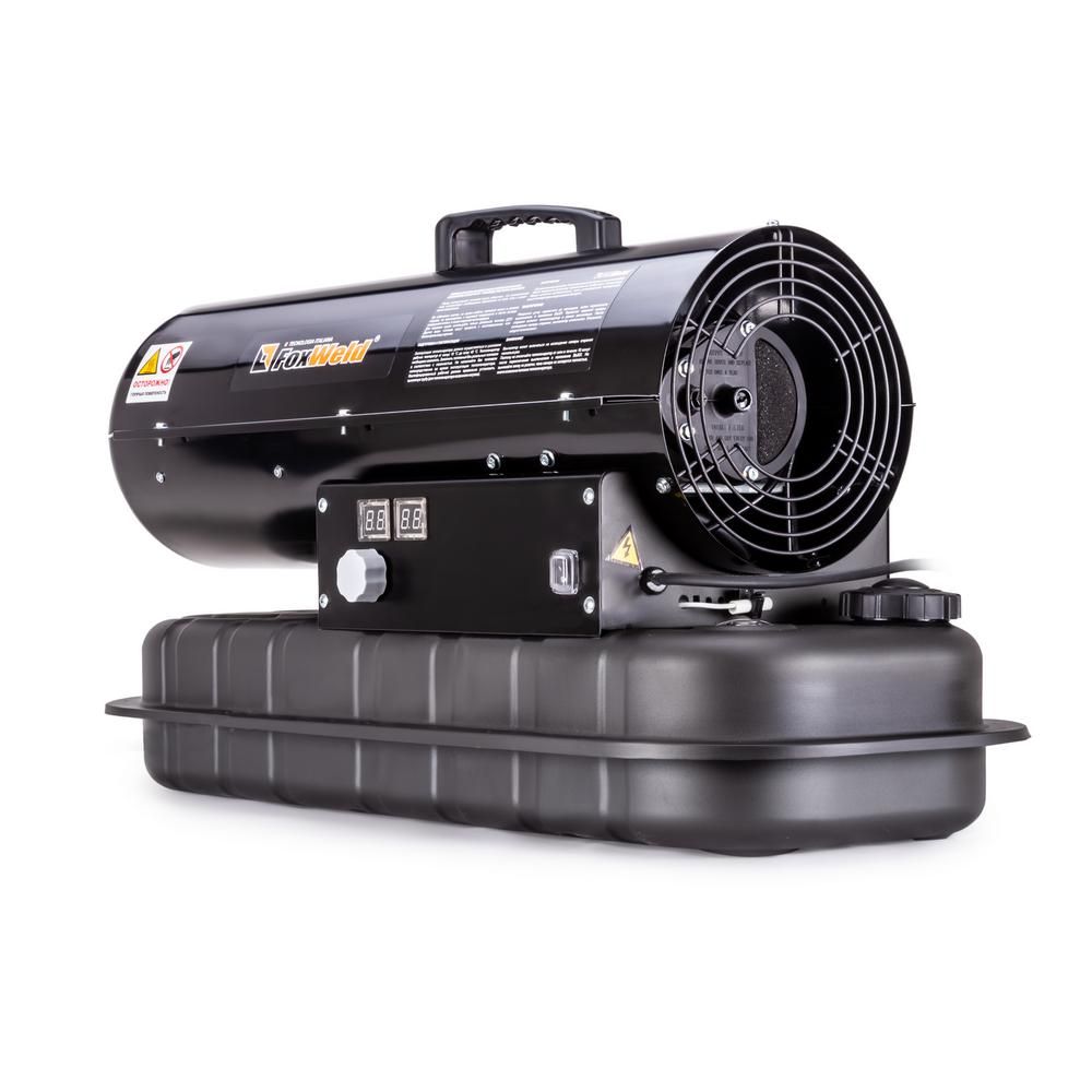 Дизельная тепловая пушка прямого нагрева FoxWeld FoxHeat DD 20 (20 кВт) - изображение 7