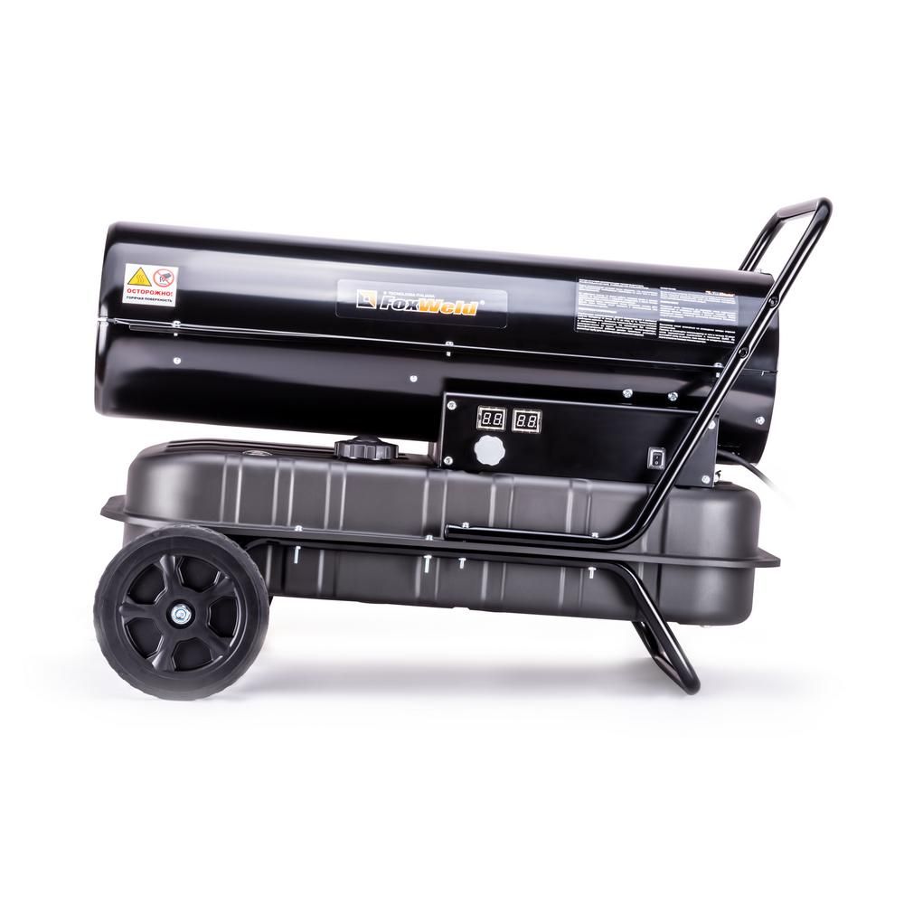 Дизельная тепловая пушка прямого нагрева FoxWeld FoxHeat DD 30 (30 кВт) - изображение 2