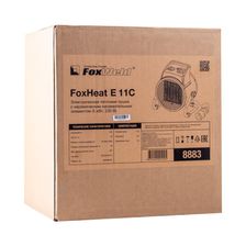 Электрическая тепловая пушка FoxWeld FoxHeat E 11C с керамическим нагревательным элементом (5 кВт 1ф - изображение 18