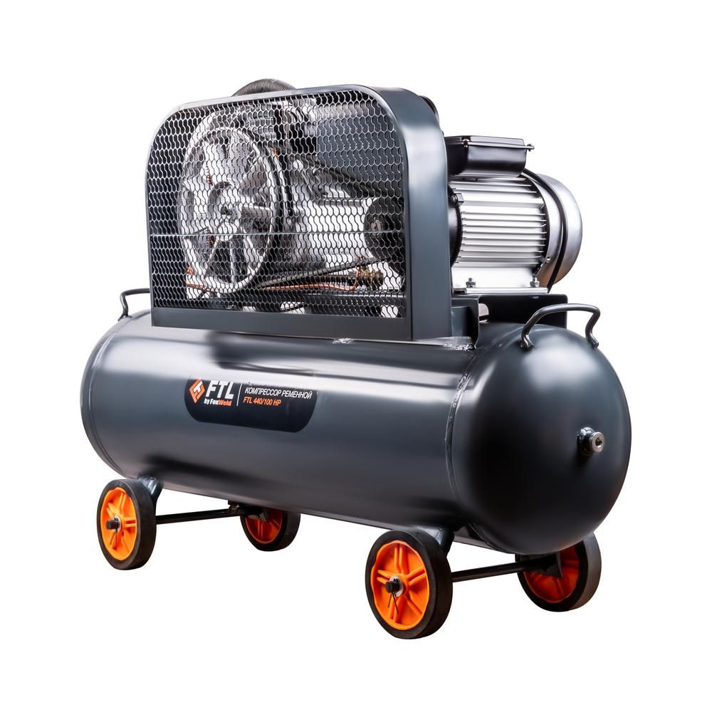 Компрессор ременной FoxWeld FTL 440/100 HP - изображение 2