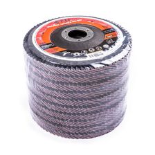 Круг лепестковый с керамическим абразивом для шлифования по нержавеющей стали FoxWeld FTL Everest 27, 10 шт - изображение 8