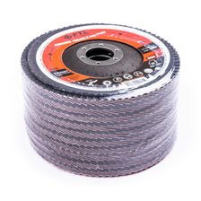 Круг лепестковый с керамическим абразивом для шлифования по нержавеющей стали FoxWeld FTL Everest 29, 10 шт - изображение 8