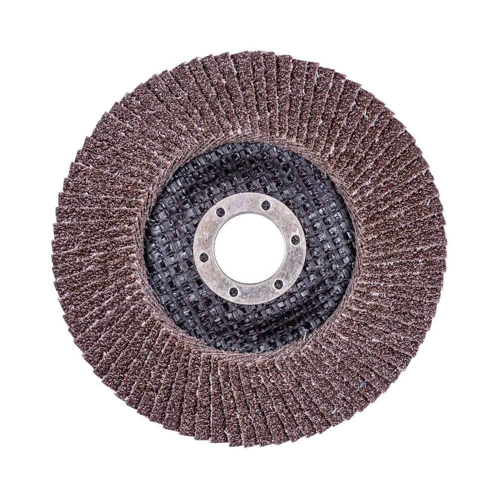 Круг лепестковый для шлифования по металлу FoxWeld FTL Excel 29 125 х 22,2 мм P40, 10 шт - изображение 3