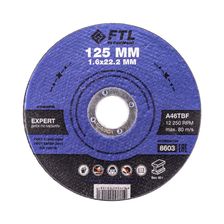 Круг отрезной по металлу FoxWeld FTL Expert 125 х 1,6 х 22,2 мм A46TBF, 10 шт - изображение 5