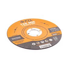 Круг отрезной по металлу FoxWeld FTL Express 125 х 1,6 х 22,2 мм A46TBF, 10 шт - изображение 6