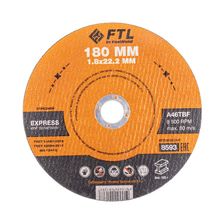 Круг отрезной по металлу FoxWeld FTL Express 180 х 1,8 х 22,2 мм A46TBF, 10 шт - изображение 5