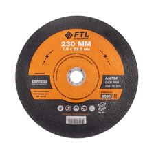 Круг отрезной по металлу FoxWeld FTL Express 230 х 1,8 х 22,2 мм A46TBF, 10 шт - изображение 5