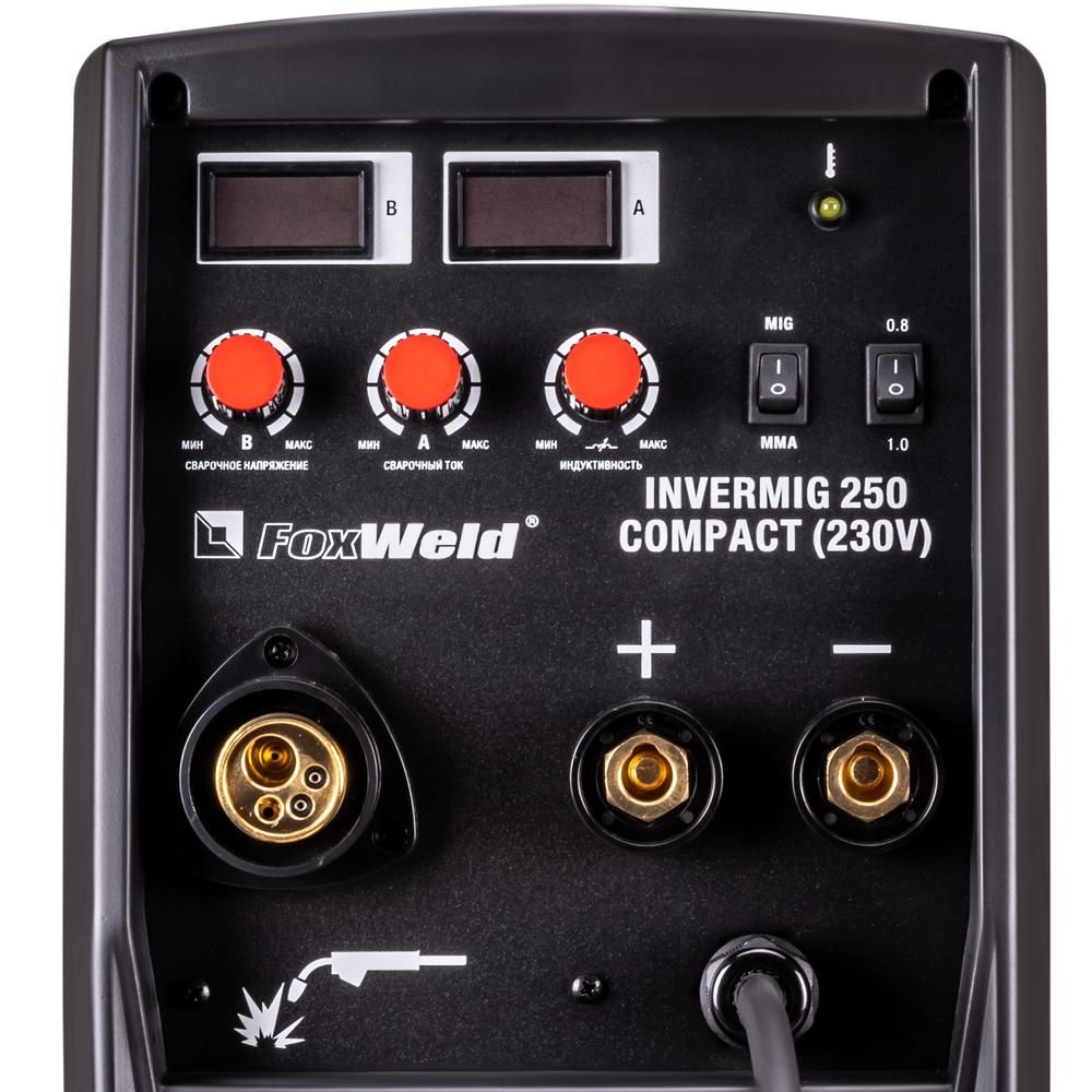 Сварочный полуавтомат FoxWeld Invermig 250 Compact (230V) - изображение 6