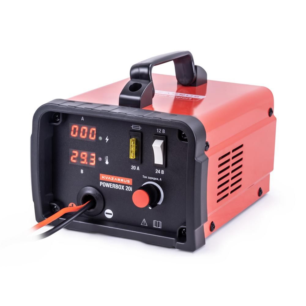 Инверторное зарядное устройство FoxWeld KVAZARRUS PowerBox 20i, цветная коробка - изображение 2