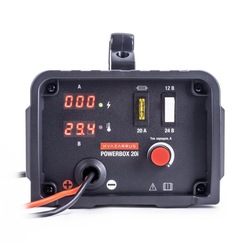 Инверторное зарядное устройство FoxWeld KVAZARRUS PowerBox 20i, цветная коробка - изображение 3