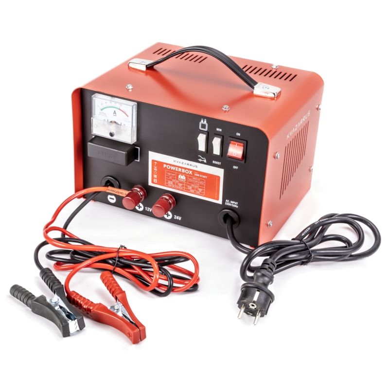 Пуско-зарядное устройство FoxWeld KVAZARRUS PowerBox 50M START