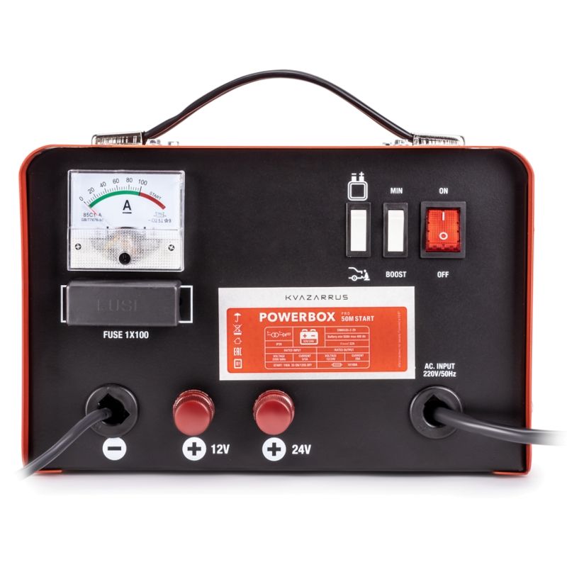 Пуско-зарядное устройство FoxWeld KVAZARRUS PowerBox 50M START - изображение 6
