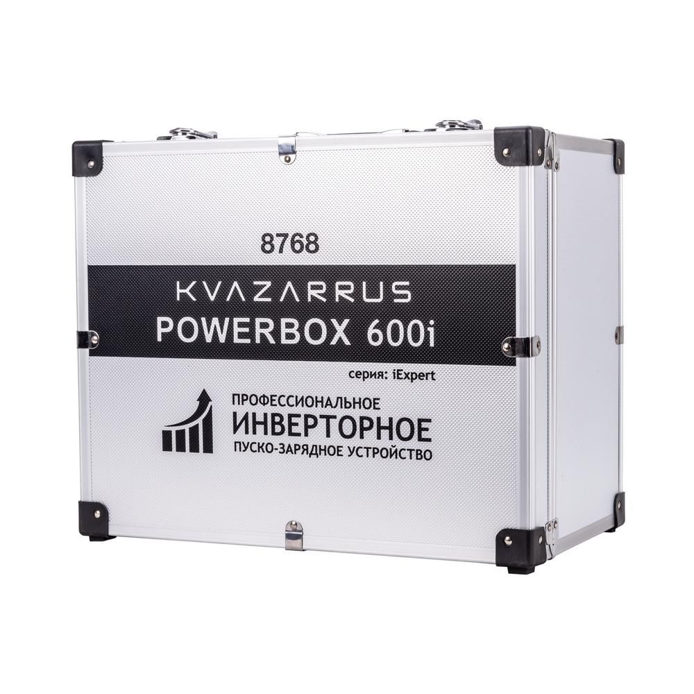 Инверторное пуско-зарядное устройство FoxWeld KVAZARRUS PowerBox 600i, таймер, алюминиевый кейс - изображение 7