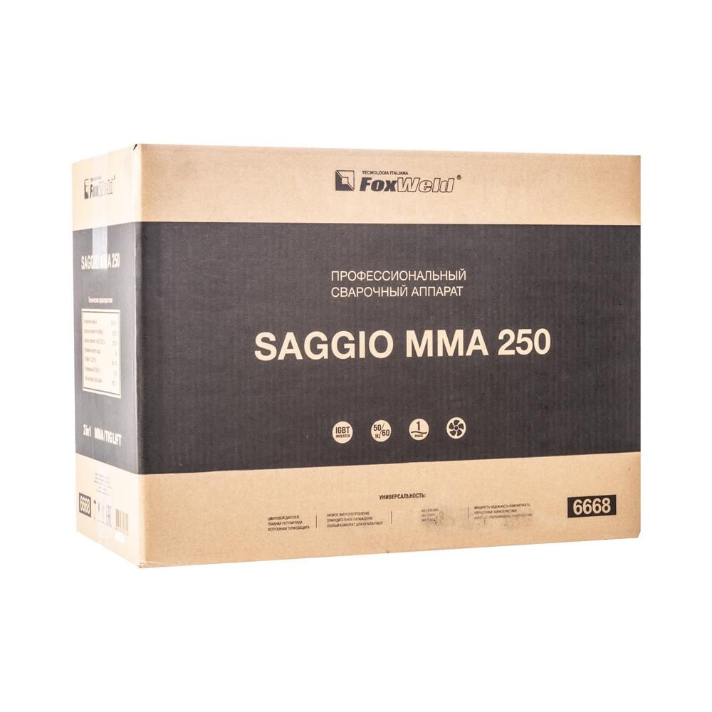 Сварочный аппарат FoxWeld SAGGIO MMA 250 - изображение 7