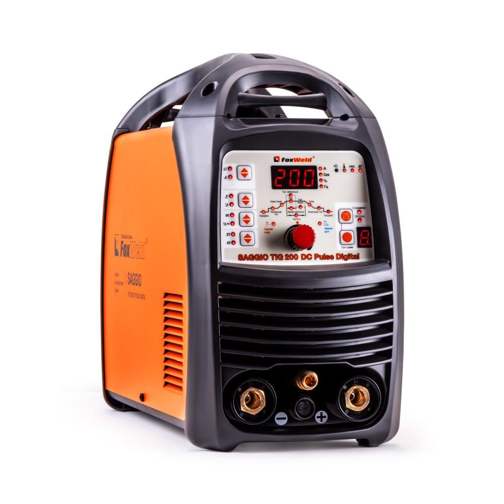 Аппарат аргонодуговой сварки FoxWeld SAGGIO TIG 200 DC Pulse Digital (пр-во FoxWeld/КНР)